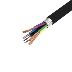 OEM支持12 24 60 96 288芯室外室内铠装单模光纤混合电缆