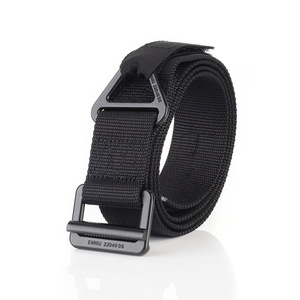 Cintura Sportiva Casual con Fibbia Scorrevole a D in Metallo, Cintura Tattica per Esterni con Fibbia in Nylon, Cintura di Marca - Product Image 3