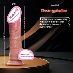 Vente en gros d'usine : Dildos vibrants rétractables automatiques en silicone extra-larges pour hommes et femmes - Product Image 5