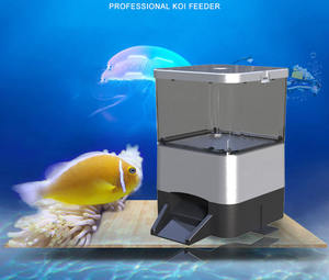Pemberi Makan Ikan <span class=keywords><strong>Koi</strong></span> Otomatis Bertenaga Baterai dengan Layar LCD dan Pengaturan Waktu Kapasitas Besar - Product Image 6