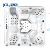Bain à remous extérieur de 1,9 m, nouveau spa de bien-être très vendu avec jets de massage lumineux et hydromassants, JOYEE Whirlpool Spabad
