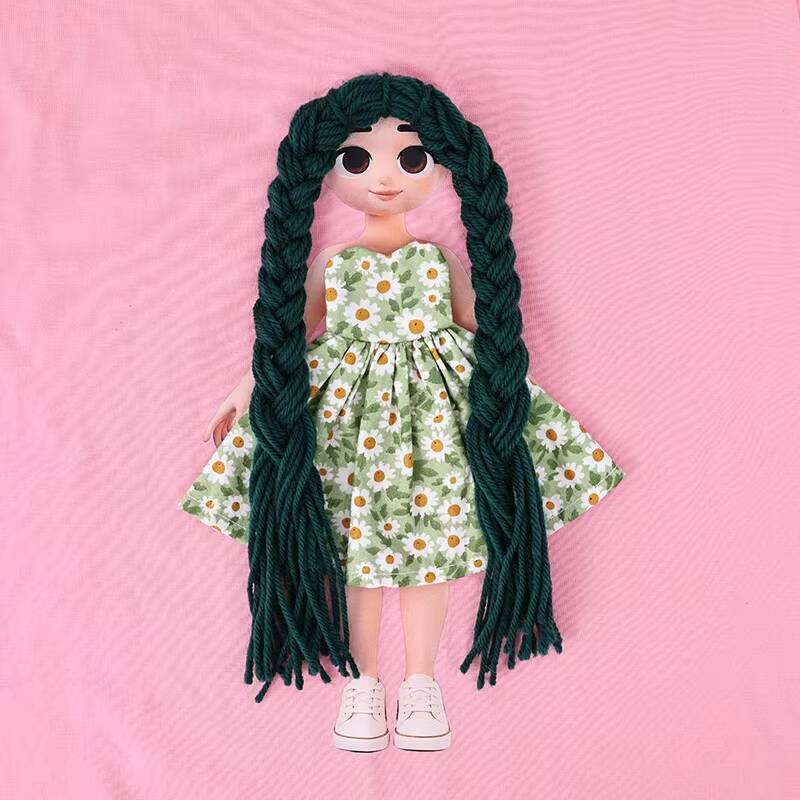 Coiffure Cheveux Verts - 1