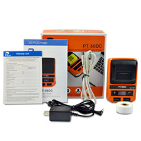 PUTY PT-50DC Mini Thermal Printer 50mm USB NFC 203dpi Mesin Barcode Printer Foto Profesional Studio Ribbon