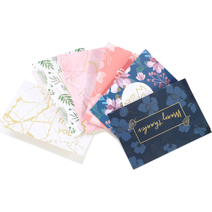 Tarjetas <span class=keywords><strong>de</strong></span> Felicitación hechas a mano, tarjetas <span class=keywords><strong>de</strong></span> agradecimiento, impresión personalizada, tarjeta <span class=keywords><strong>de</strong></span> felicitación <span class=keywords><strong>de</strong></span> lujo con sobre - Product Image 2