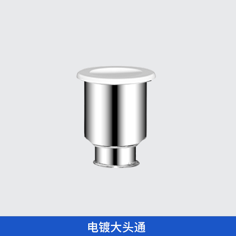 Electroplated large head