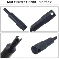 Outil universel de démontage de valve de pneu de moto Nachee, outil professionnel de démontage de valve Schrader pour vélo/voiture/camion, en acier haute teneur en carbone