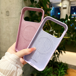 Ốp lưng silicon lỏng chính hãng, có nam châm, dành cho <span class=keywords><strong>iPhone</strong></span> 17 Air, 17, 16, 15, 14, 13, 12, 11 Pro <span class=keywords><strong>Max</strong></span> Plus, 17 Pro <span class=keywords><strong>Max</strong></span>, vỏ mềm có nam châm - Product Image 5