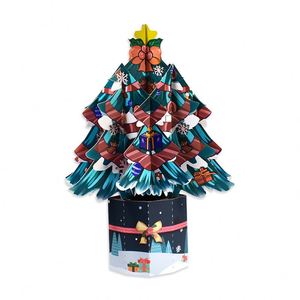 <span class=keywords><strong>Carte</strong></span> <span class=keywords><strong>de</strong></span> <span class=keywords><strong>vœux</strong></span> <span class=keywords><strong>de</strong></span> Noël 3D pop-up avec estampage or, motif arbre et bonhomme <span class=keywords><strong>de</strong></span> neige, nouveau design <span class=keywords><strong>2023</strong></span> - Product Image 6