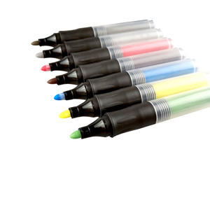 Ensemble de marqueurs à craie liquide effaçables personnalisés, marqueurs effaçables à sec pour fenêtres, tableau noir, étiquettes, verre, miroir, tableau LED - Product Image 2