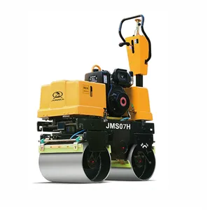 JMS05H 0.5 Ton Hand Hold Double Drums Hydraulic Twin Drum Vibratory Small Road Roller for Cheap Sale