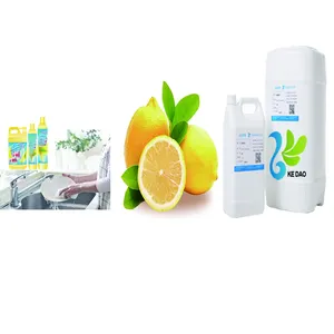 Eco-friendly and hot sell lemon concentrated bulk fragrance oils used for dishwashing liquid detergent