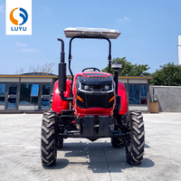 Traktor Pertanian Mini LUYU 4X4 50hp 70HP Mesin Diesel dengan Kanopi