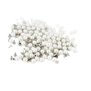 Clous semi-tubulaires Xinghe Pearl Rivets 6mm 8mm 10mm 12mm 14mm 16mm pour vêtements et sacs, classiques et durables - Product Image 4