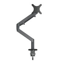 Soporte Giratorio para Pantalla LCD AOKE, Brazo para Monitor Individual, Monitor LCD/táctil, Aluminio+ABS