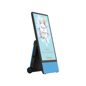 Không thấm nước IP65 pin cầm tay Powered màn hình ngoài trời kỹ thuật số Bảng menu cho nhà hàng 49 "kỹ thuật số biển hiển thị - Product Image 2