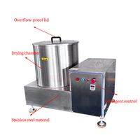 Groentesalade Special Kleine Centrifugale Dehydrator Na Het Frituren Ontvettingsapparaat Snack Voedselverwerkingsapparatuur
