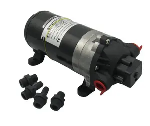Singflo DP-100 5.5lpm 100磅/平方英寸12v直流电动机高压微型微型隔膜洗车水泵