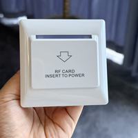 Interrupteur d'économie d'énergie pour hôtel, clé RFID, économiseur d'énergie mural 40A pour chambre d'hôtel