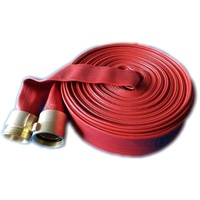 Double tuyau d'incendie en caoutchouc certifié BS6391 durable et flexible pour l'usage de bâtiment