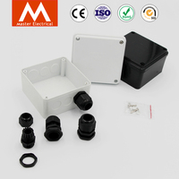 Boîte adaptable étanche pvc-u boîte de protection électrique boîte de jonction upvc
