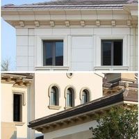 Moulures de Cadre de Fenêtre Extérieur Personnalisées en Mousse EPS Imperméable Haute Densité pour Façade de Villa Moderne – Design Premium