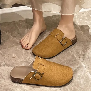 Zuecos de Plataforma Estilo Coreano para Mujer, con Cuero PU y Suelas de PVC, Impermeables, Antideslizantes, que Aumentan la Altura - Product Image 3