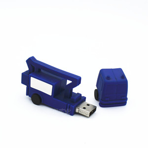Pabrik Tiongkok membuat percikan bentuk truk Stik usb murah kualitas tinggi kartun 16gb Mobil abu Usb Flash Drive - Product Image 6