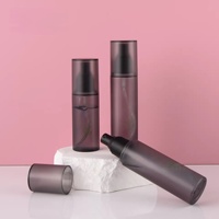Bouteille de pulvérisation de brume fine cosmétique PET personnalisée 100ml 120ml 150ml vide en plastique rechargeable de l'eau de toner emballage de soins de la peau du visage