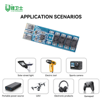 Carte de protection de circuit BMS PCM LWS 1S 5A 10A pour batteries Li-ion LiFePO4 8A 10A BMS pour batteries 18650 32650