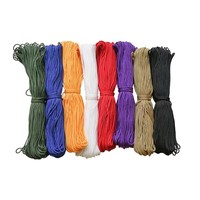 Corde de survie portable légère à double structure en polyester/nylon de 12 m pour le camping, l'escalade et les situations d'urgence - Toutes saisons, personnalisable