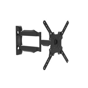 Support mural <span class=keywords><strong>TV</strong></span> Perlegear à mouvement complet pour téléviseurs plats et incurvés de 26 à 65 pouces, 82 lb, en acier allié, <span class=keywords><strong>bras</strong></span> articulés, inclinaison sans outil - Product Image 3