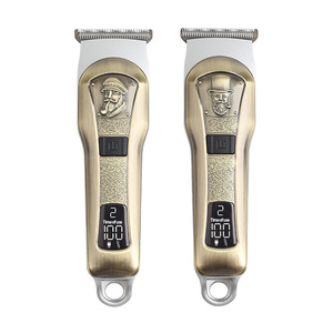 Metal Body Electric Hair Clipper 20W Digital Display Professional Salon Use Men's Beard <b>Trimmer</b> <b>T</b>-<b>Blade</b> Razor - Product Image 2