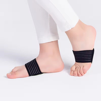Manchons de soutien de la voûte plantaire pour fasciite plantaire, avec coussinets en mousse souple et bandes de compression, pour le soulagement de la douleur et des arches tombantes