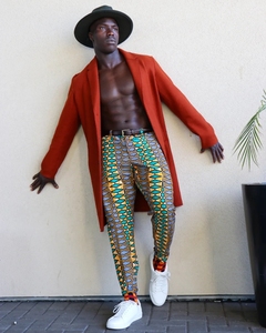 Cerniera Smart Fit per vendita all'ingrosso con cerniera Fly Mens Allover stampa in scialpa <span class=keywords><strong>pantaloni</strong></span> da jogging con tasche <span class=keywords><strong>laterali</strong></span> - Product Image 5