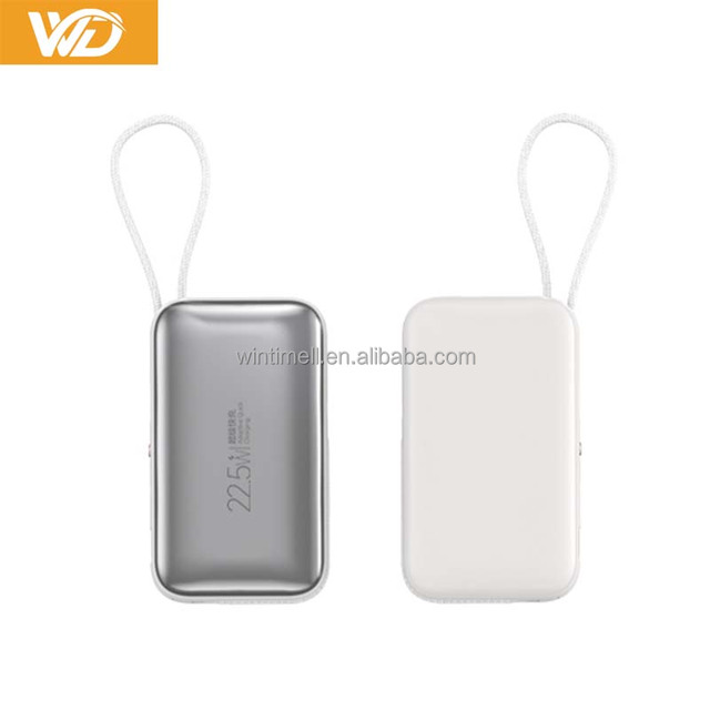 New Thin Pocket Fast Charging Power Bank 10000mAh Portable Charger External Battery PowerBanks 10000 MAh  Mobile Phone Charger