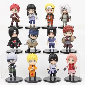 Diskon besar 12 gaya Anime PVC Model aksi tokoh khusus mainan plastik figur aksi Anime Narutos