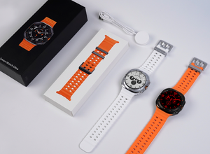 Đồng hồ thông minh thiết kế mới Ultra 1.43 inch AMOLED, màn hình AI, la bàn, chống nước IP68, dành cho nam, theo dõi sức khỏe, W7 Ultra Smartwatch dành cho thể thao - Product Image 3