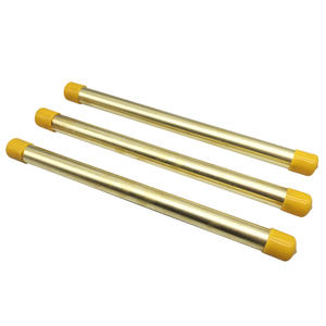 وصلة أنابيب نحاسية 38300 C36000، حلمة ذكر NPT مقاس 3/8 بوصة × 3/8 بوصة، بطول 12 بوصة و14 بوصة - Product Image 3