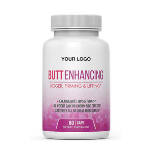 Integratore OEM per l'Aumento del Seno e dei Glutei con Effetto Rapido a Base di Erbe, Capsule per l'Ingrandimento del Seno e dei Glutei - Product Image 1