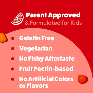 Factory Supply Wholesale Dietary Supplement Vitamin C Gummies with <strong>DHA</strong> , Supports Healthy <strong>Brain</strong> Function, Vision &amp; Heart <strong>Health</strong> - Product Image 3