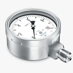 เกจวัดแรงดันแบบท่อ Bourdon Bourdon 10 บาร์ สำหรับก๊าซและของเหลวที่กัดกร่อน - Product Image 1