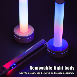 Barre lumineuse de rétroéclairage TV RGB rechargeable, synchronisation intelligente du rythme, lumières décoratives pour TV, PC, bureau, ambiance artistique de la pièce - Product Image 3