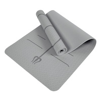 Tapis de yoga pour usage domestique, antidérapant, absorbant les chocs, insonorisant, élargi, épaissi, TPE, 183 cm, 6/8/10 mm, vente en gros