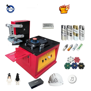 เครื่องพิมพ์แพดสีเดียวแบบแฟลชเซลล์ พร้อมถาดหมึกทรงกลม สำหรับพิมพ์เลโก้ ของเล่น และจานเซรามิก - Product Image 1