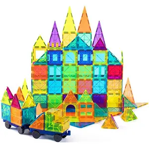 Goedkope Verkoop Home Learning Marmer Run Bouwtegels Blokken 118 Stukken Magnetische Tegels Racebaan Speelgoedset