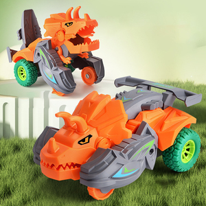 Jouets de <span class=keywords><strong>voiture</strong></span> transformables en dinosaure, chariot de déformation, <span class=keywords><strong>voiture</strong></span> de dinosaure à glisse inertielle, <span class=keywords><strong>jouet</strong></span> de transformation automatique, cadeaux incroyables pour les garçons, <span class=keywords><strong>jouet</strong></span> pour enfants - Product Image 5