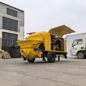 משאבת בטון דיזל מכונת בטון יעילה לשימוש בנייה - Product Image 5