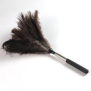 <span class=keywords><strong>Plumeau</strong></span> à poussière T-0118 rétractable avec tige télescopique en acier inoxydable et manche en bois pour le nettoyage domestique et l'utilisation sur bureau - Product Image 4