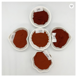 เม็ดสีและสีย้อมร้อน,เม็ดสีผงเหล็กออกไซด์,เหล็กออกไซด์แดง101 130 190 - Product Image 3