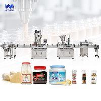 Chaîne de production entièrement automatique pour le mélange, le remplissage et la scellage de sachets de talc en poudre (petits formats)